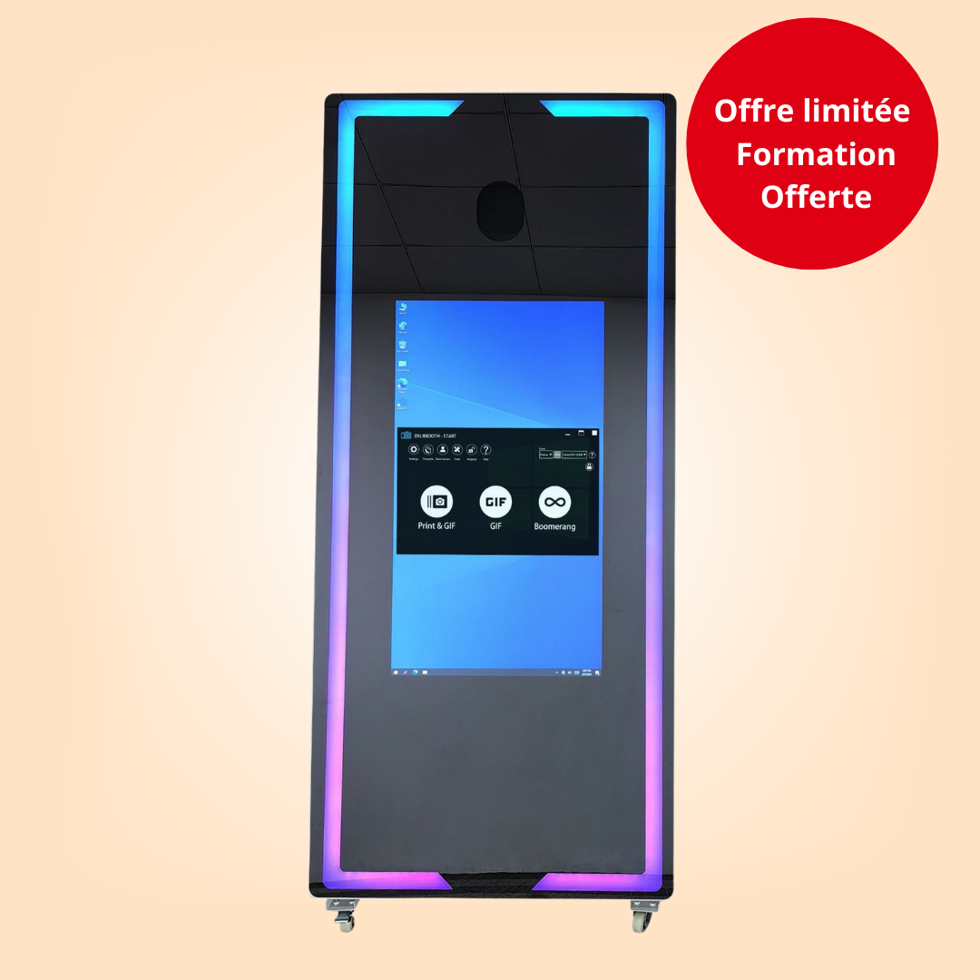 Miroir Photobooth 70 pouces